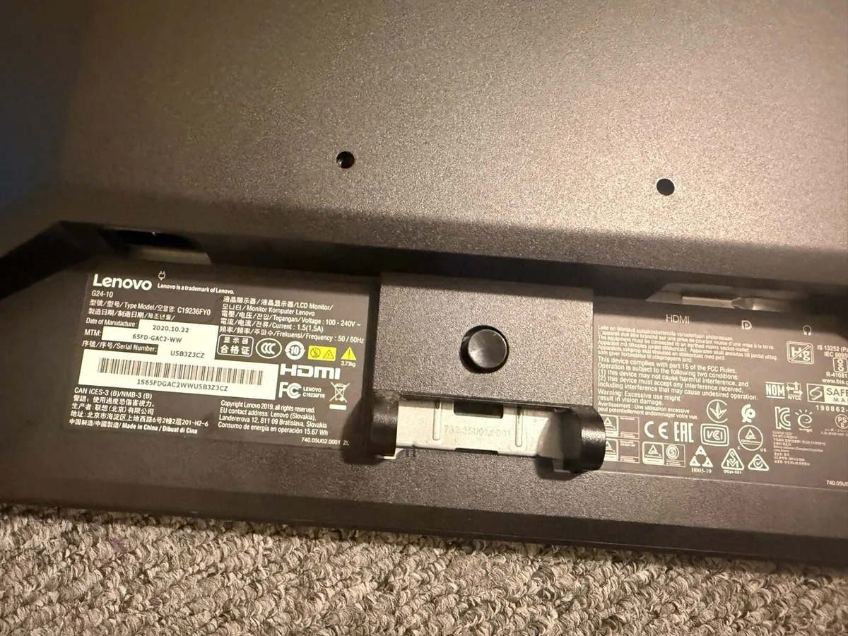 Lenovo G25-10 24.5" 144Hz Full HD - Image 4