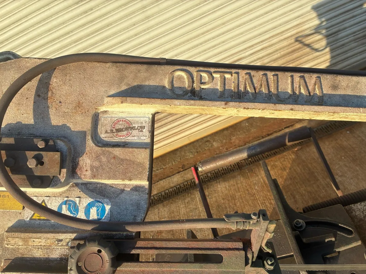 Steel bandsaw single phase (220v) - Image 2