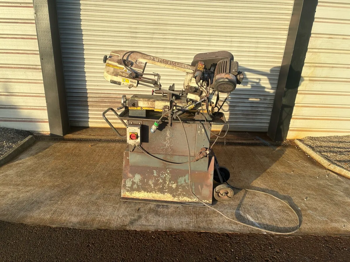 Steel bandsaw single phase (220v) - Image 4