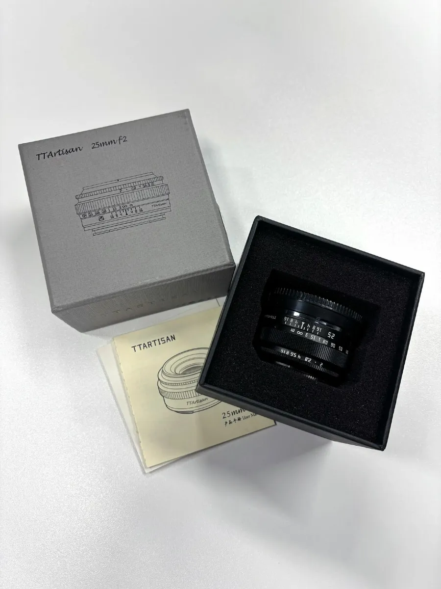 TTArtisan APS-C 25mm F2 Metal Bodied Lens Compatib - Image 1
