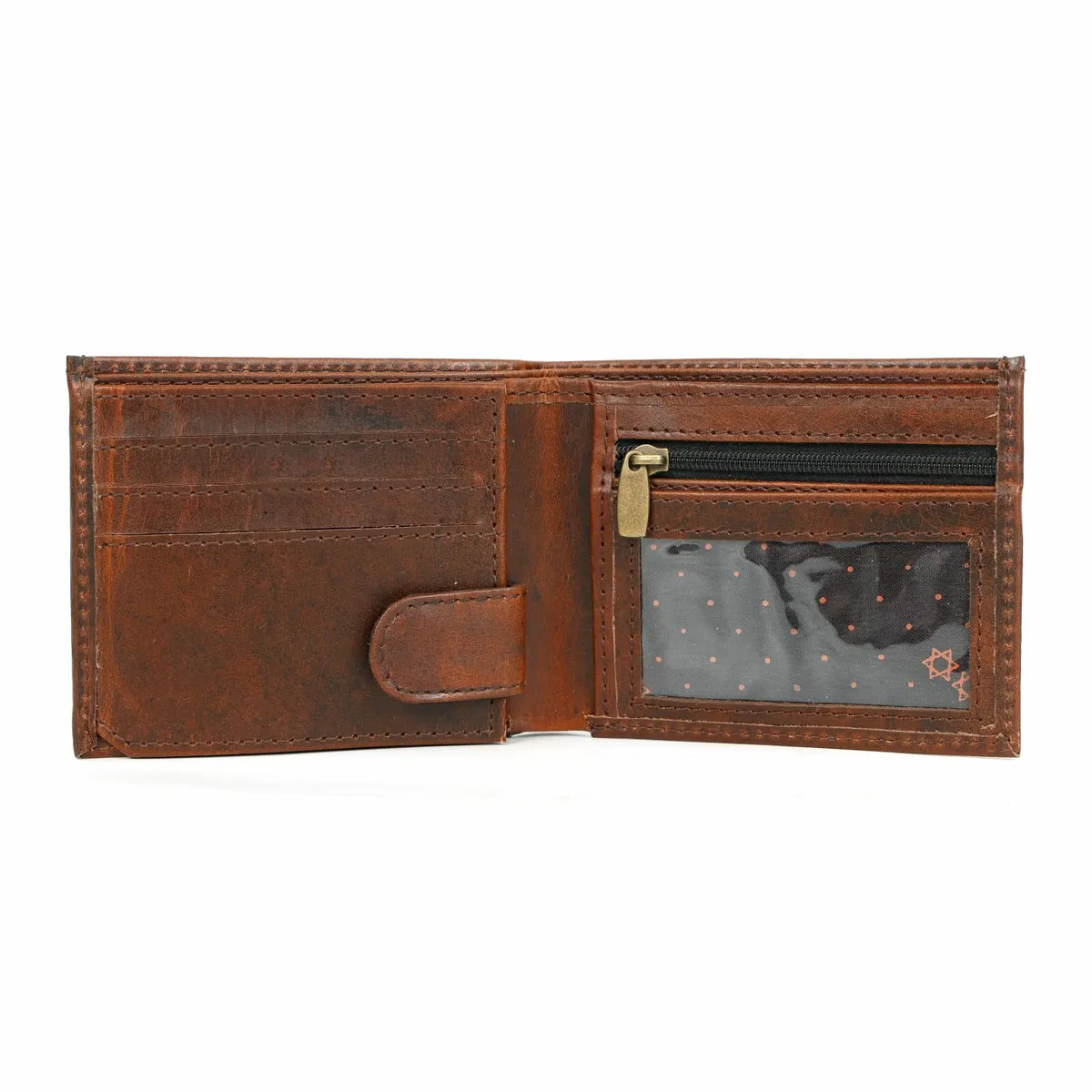 Handmade Celtic Embossed Leather Vintage Wallet - Image 3