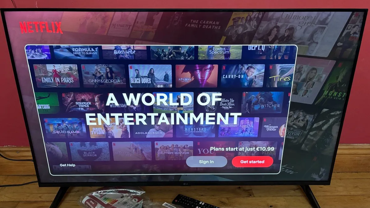 43” LG 4K Smart TV a couple of months old - Image 2
