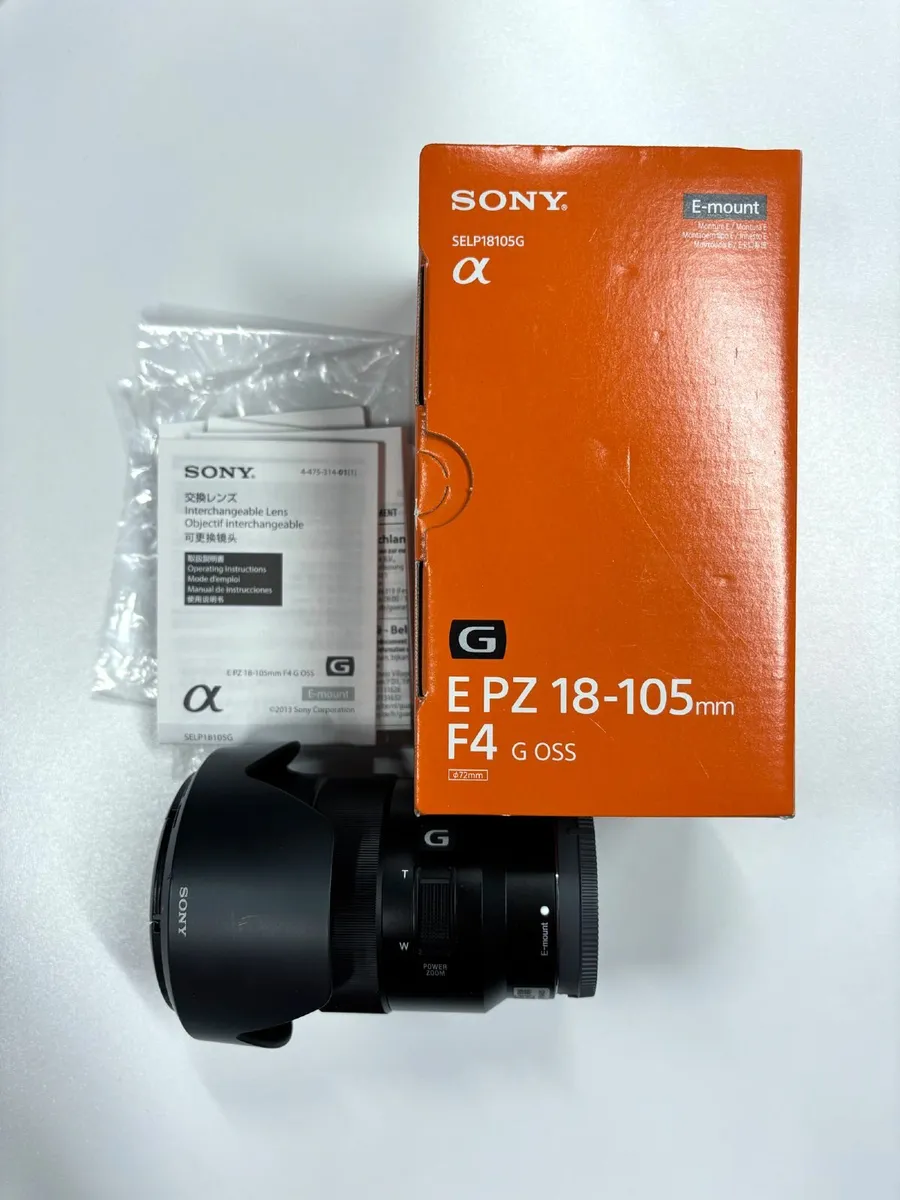 Sony E PZ 18-105mm f/4 G OSS Lens - Image 1