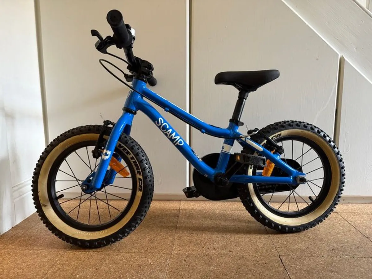 Kids Bike - Scamp SmallFox 14" (Suit Ages 3-5) - Image 1