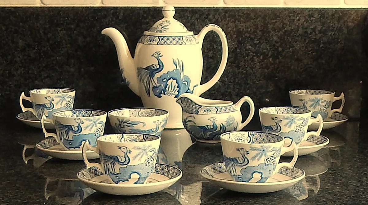 15 Piece Wood & Sons England Yuan Coffee Set - Image 2