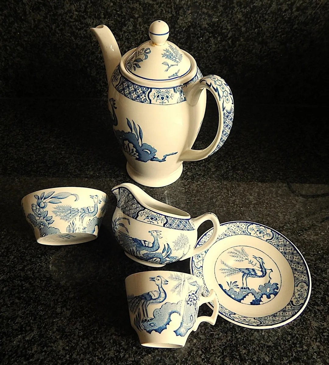 15 Piece Wood & Sons England Yuan Coffee Set - Image 4