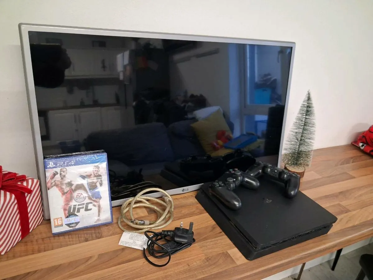 Ps4 slim 500gb with 2 controller and ps3 consoles - Image 2