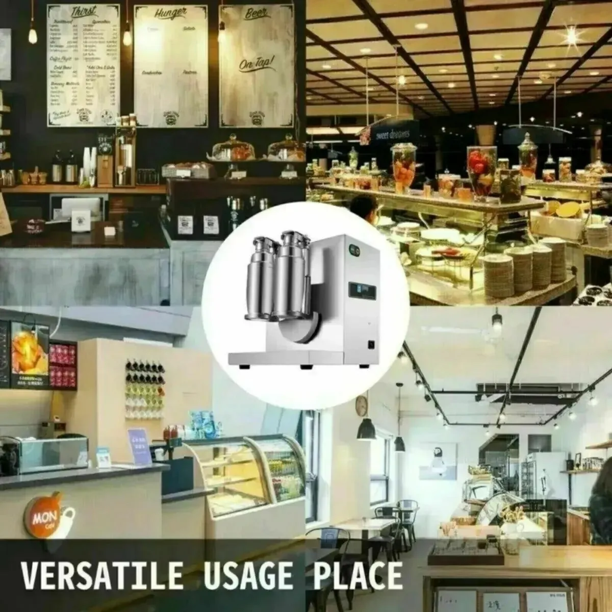 Commercial 220W Bubble Tea & Milkshake Mixer - Image 3