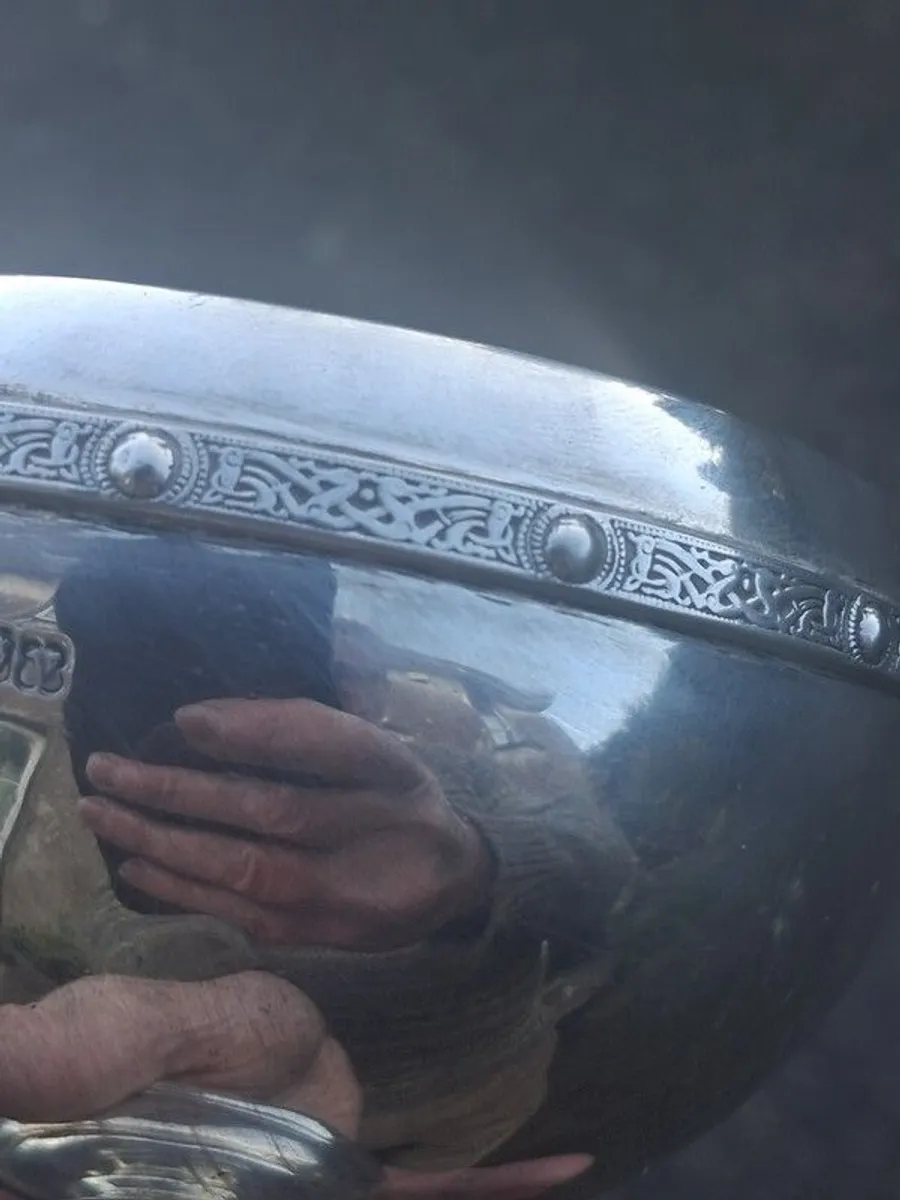 Irish Art Deco Sterling Silver Cup On Original Plynth - Image 4