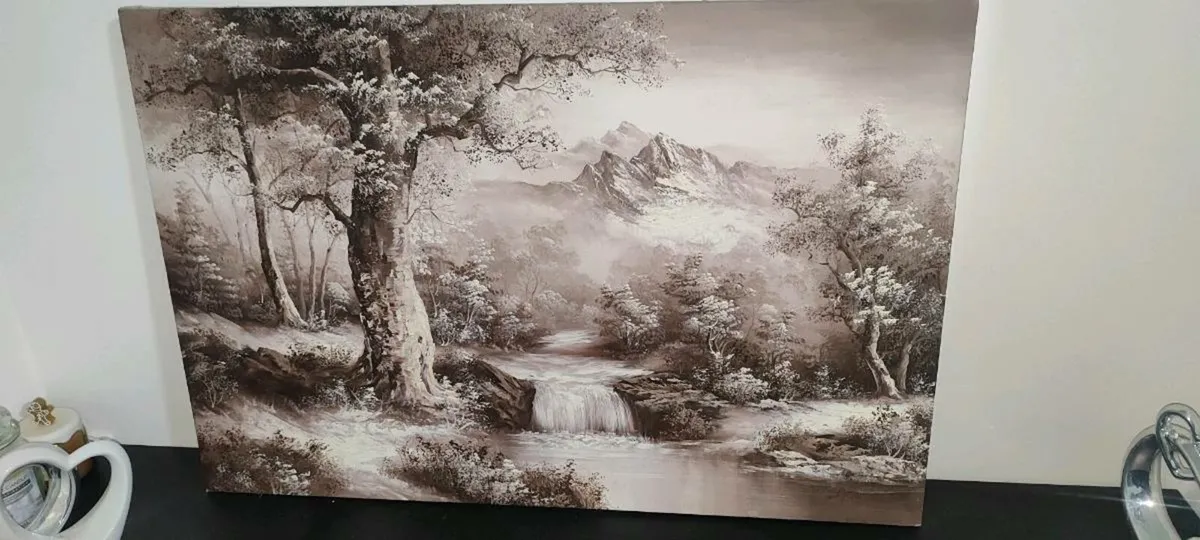 oil painting on canvas - Image 4