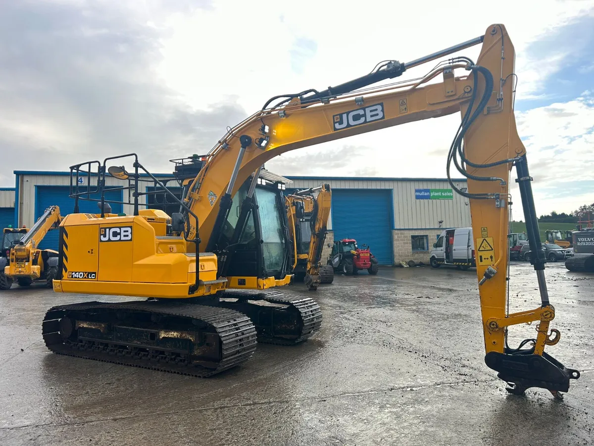 2022 JCB 140X Only 4150Hrs - MULLANS - Image 2