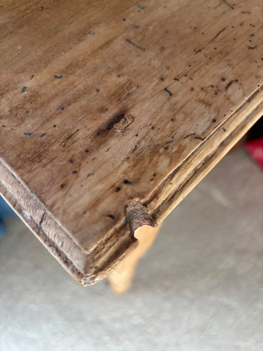 Hall dresser with mirror - Image 2