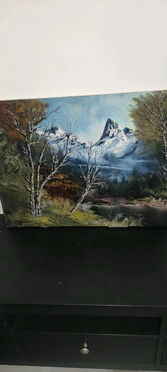 oil painting on canvas - Image 1