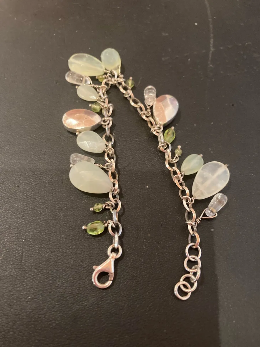 Sterling Silver charm bracelet - Image 1