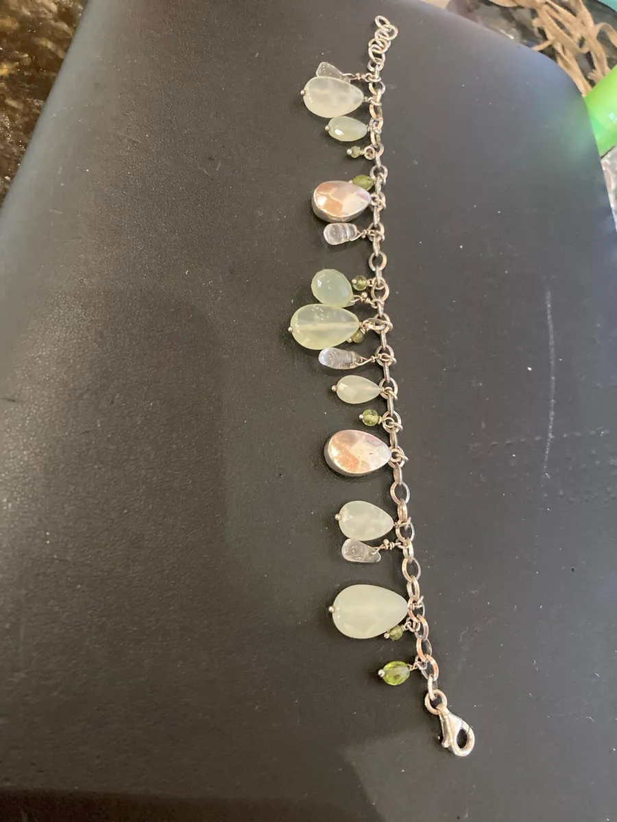 Sterling Silver charm bracelet - Image 2