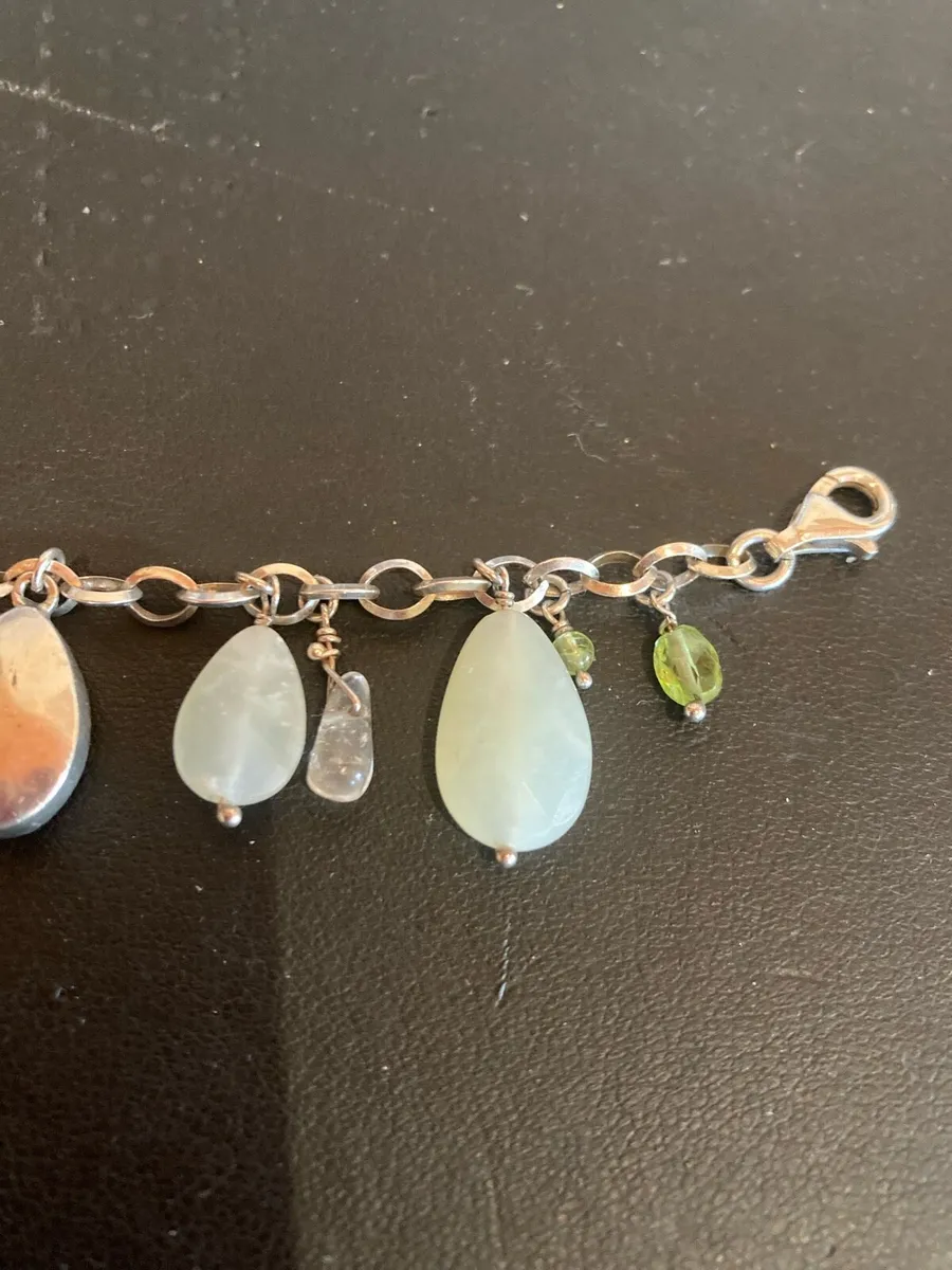 Sterling Silver charm bracelet - Image 3