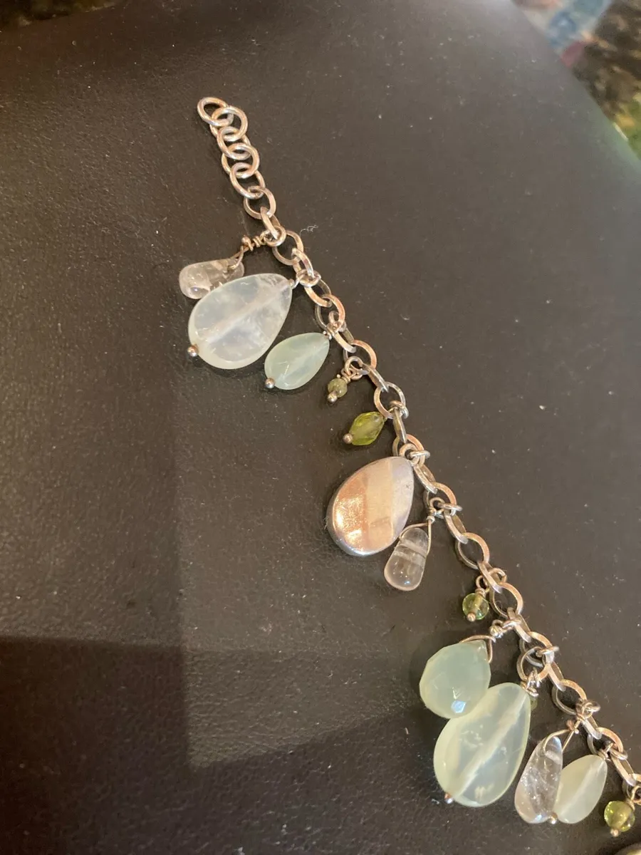 Sterling Silver charm bracelet - Image 4