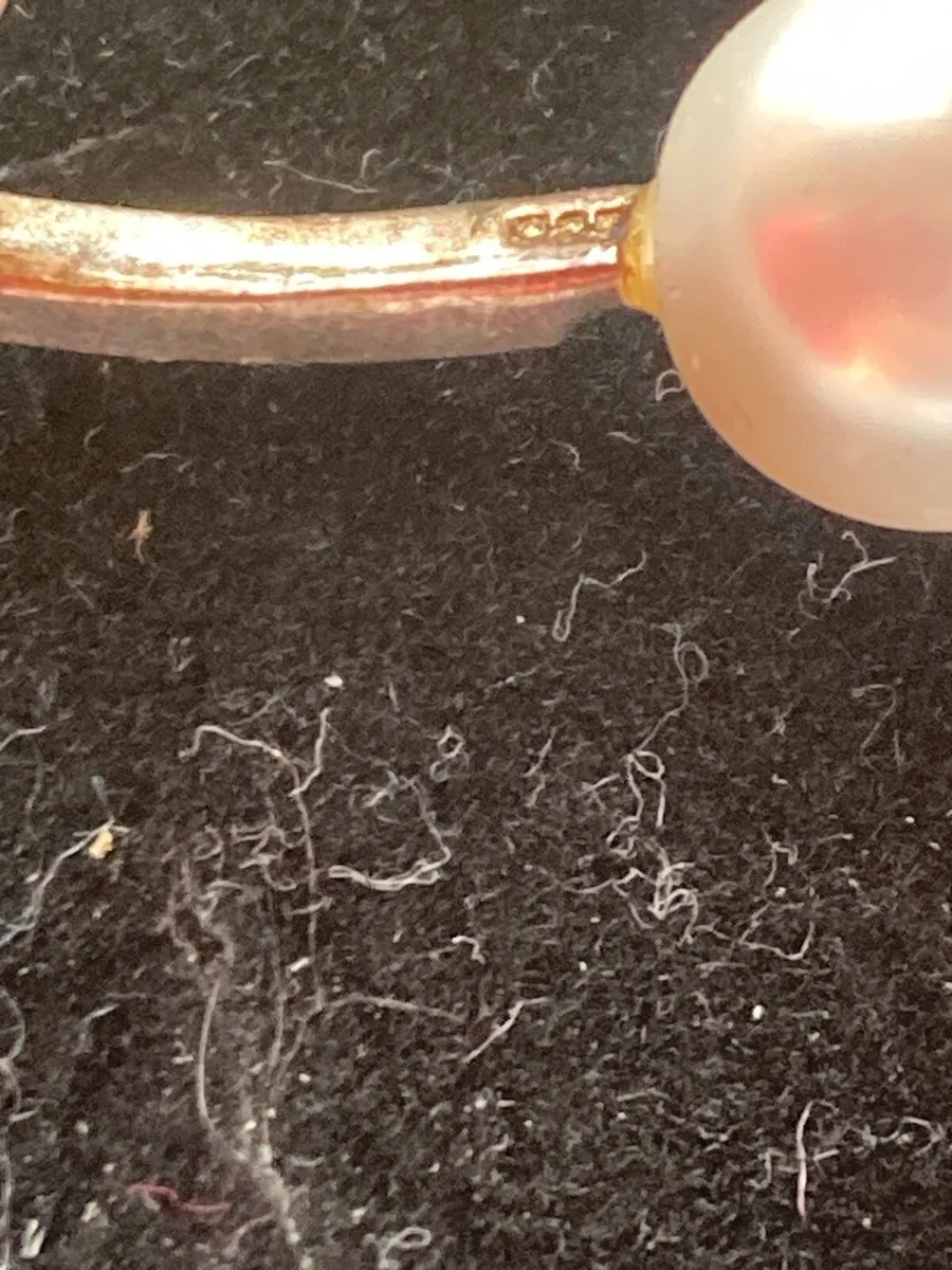 Sterling Silver and pearl earrings - Image 4