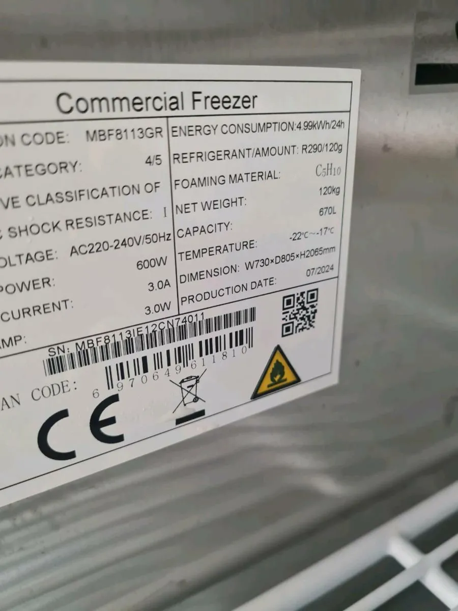 Atosa Fridge and Freezer 2024 - Image 4