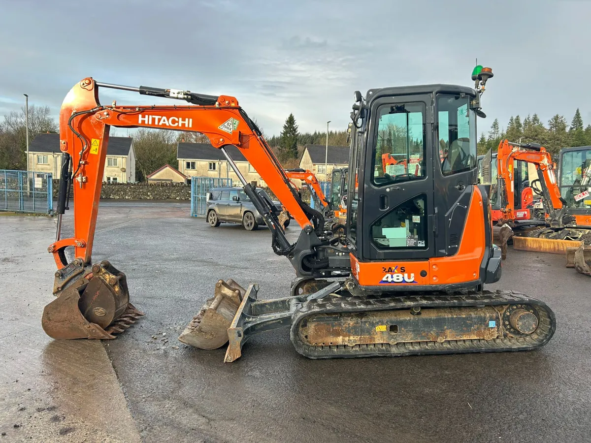 2022 Hitachi ZX48 Only 2793Hrs - MULLANS - Image 4