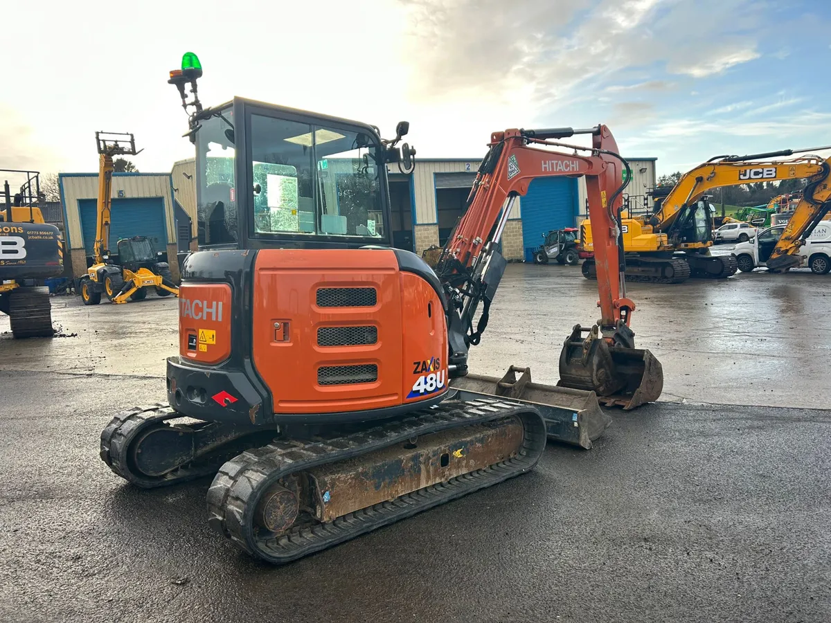 2022 Hitachi ZX48 Only 2793Hrs - MULLANS - Image 3