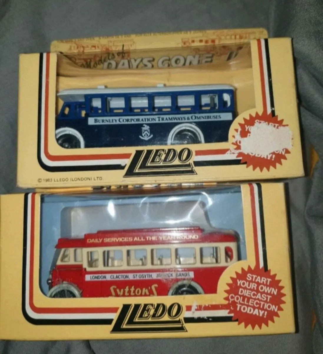 VINTAGE  2 DAYS GONE BUY .DIE.CAST MODELS