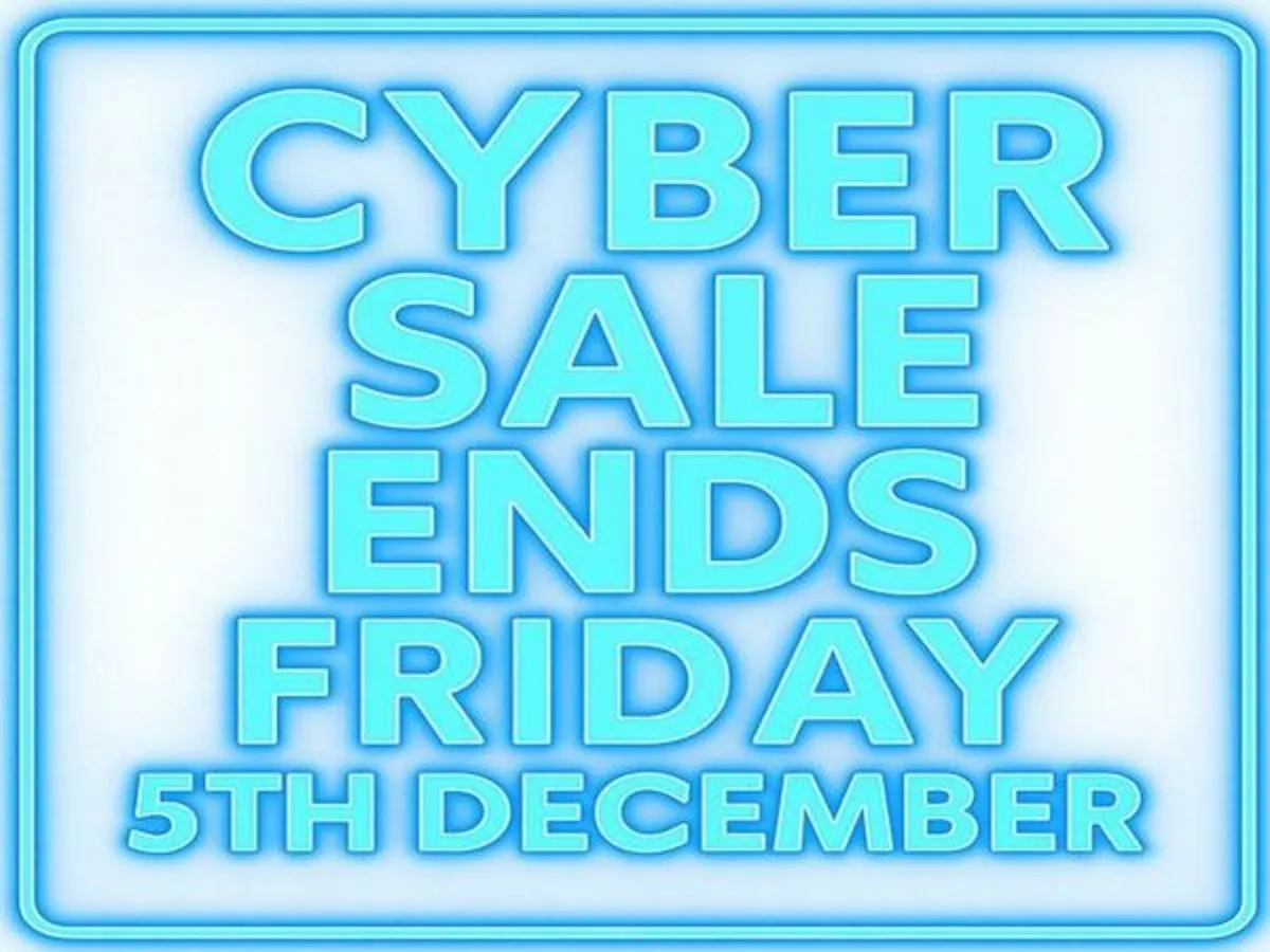 Cyber Roof Box  & Rack Sale Ends Friday 5th Dec - Image 1
