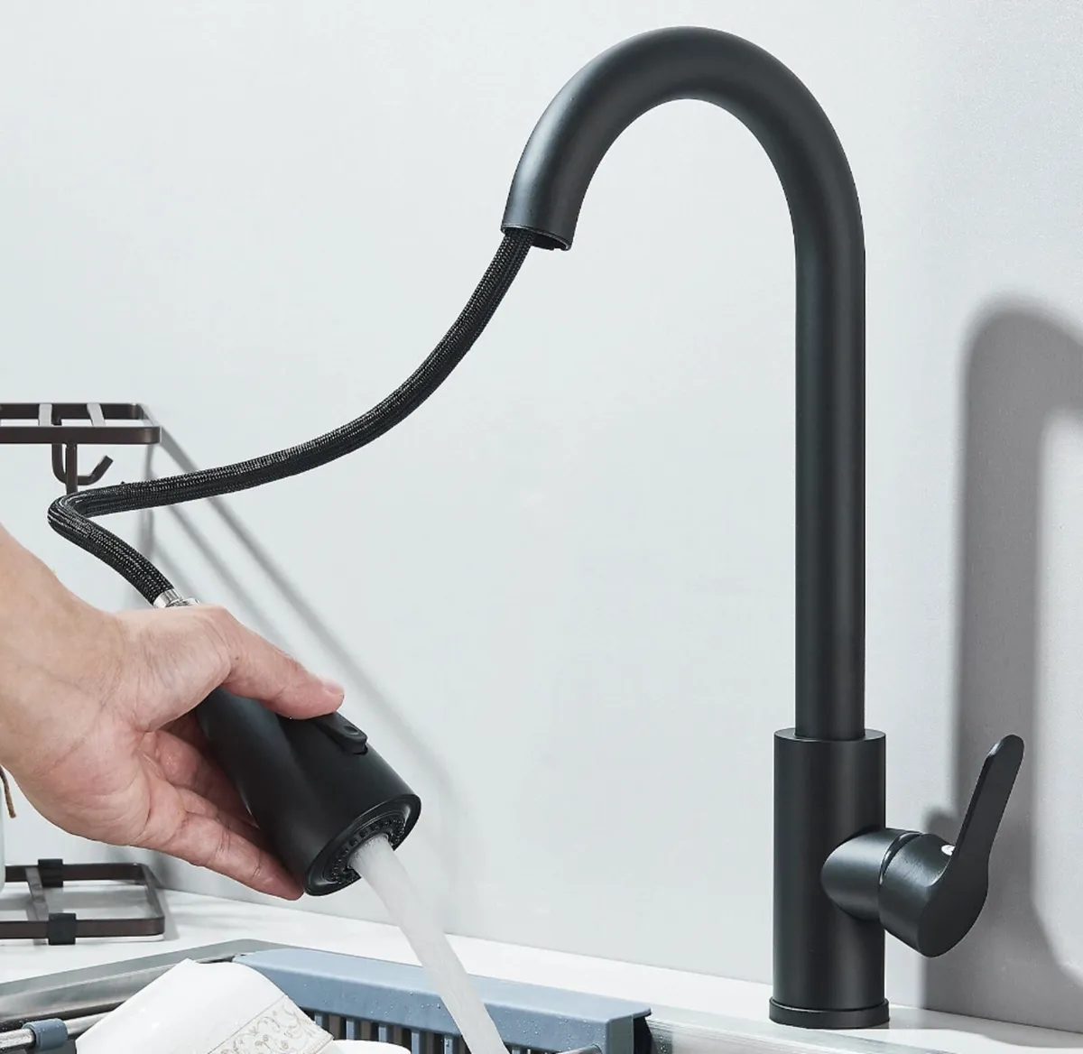 Kitchen Sink Tap Mixer Pull Out - Image 3