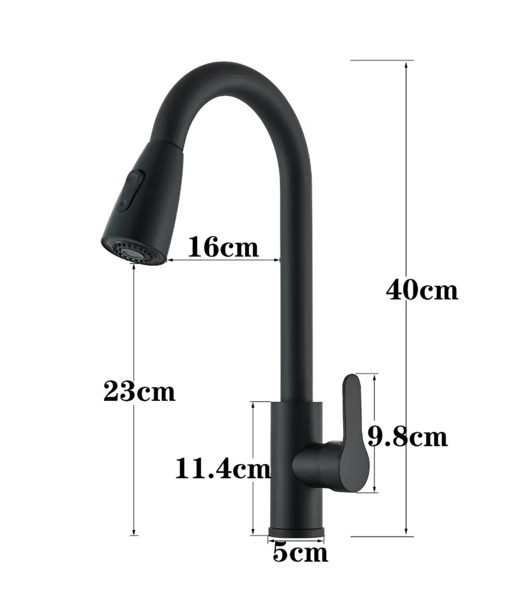 Kitchen Sink Tap Mixer Pull Out - Image 4