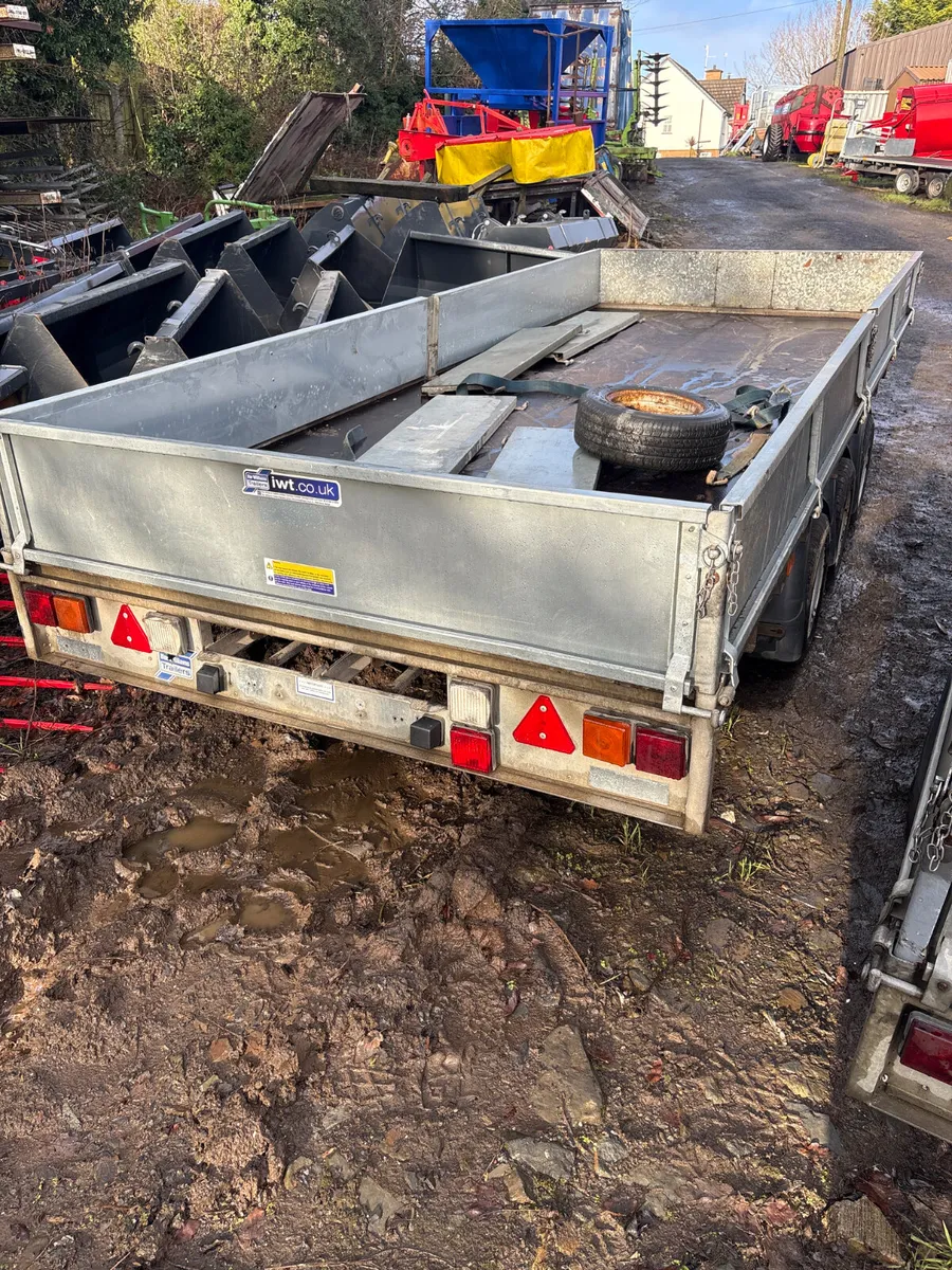 Ifor Williams 16ft dropside trailer - Image 2
