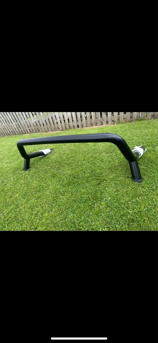 Toyota Hilux black sport A bar - Image 1