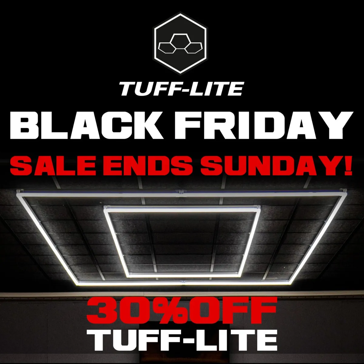 Tuff Lite LED All sizes Garage Gym Barber Showroom - Image 1