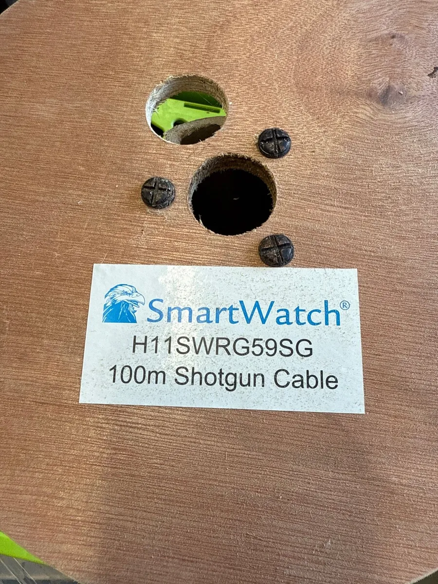 4 rolls of RG59 cable for CCTv - Image 1