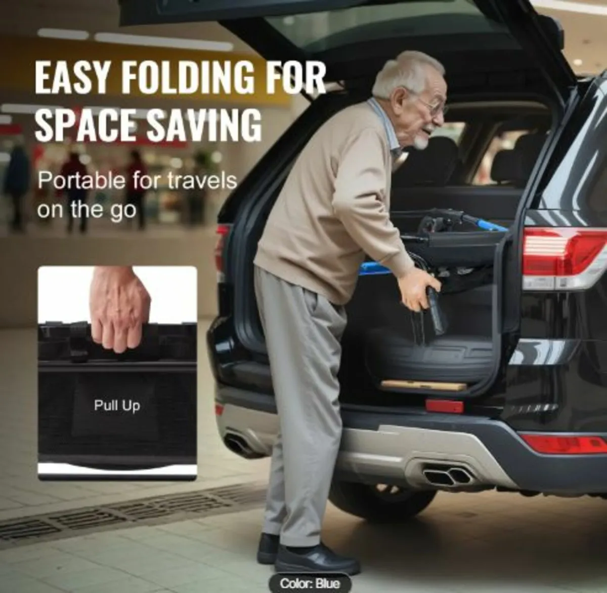 Rollator Walker for Seniors and Adult, Lightweight - Image 4