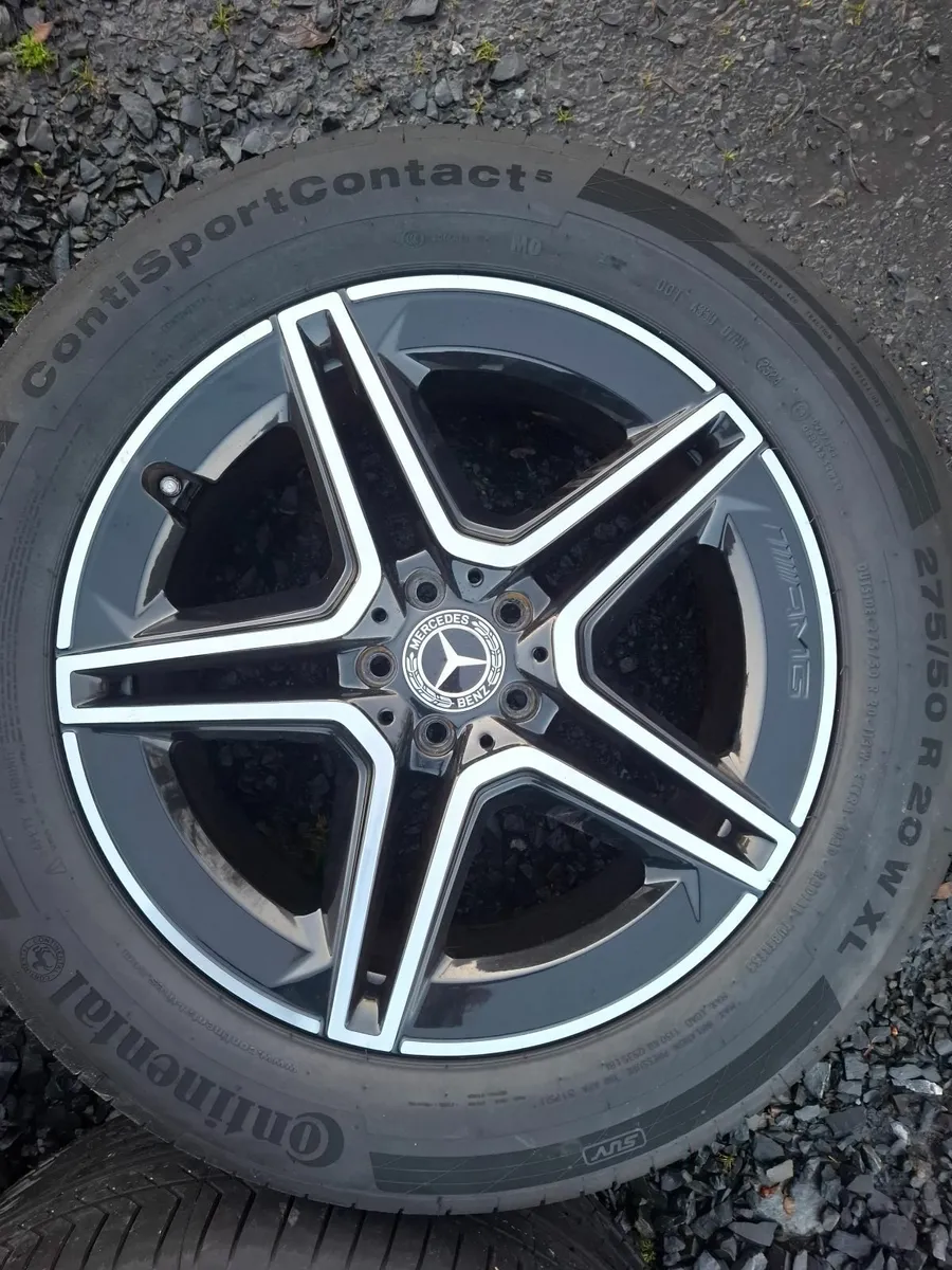 20" Genuine Mercedes GLE Amg Alloys with tyres - Image 3
