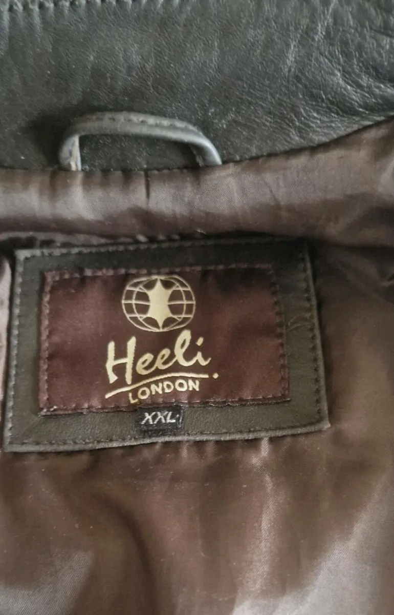 BROWN LEATHER JACKET - Image 3