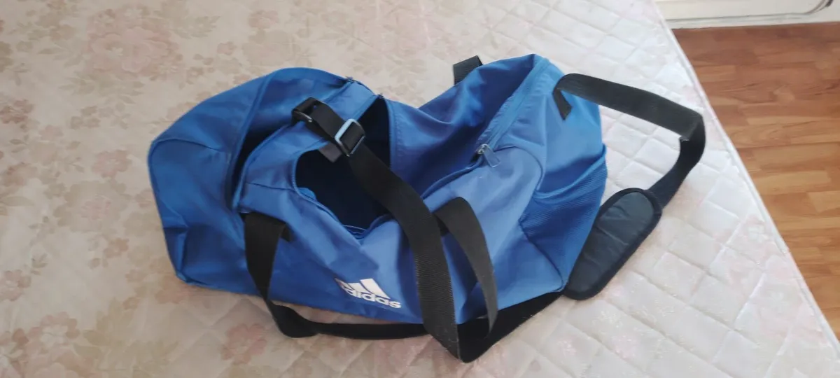Adidas Duffle Bag Blue