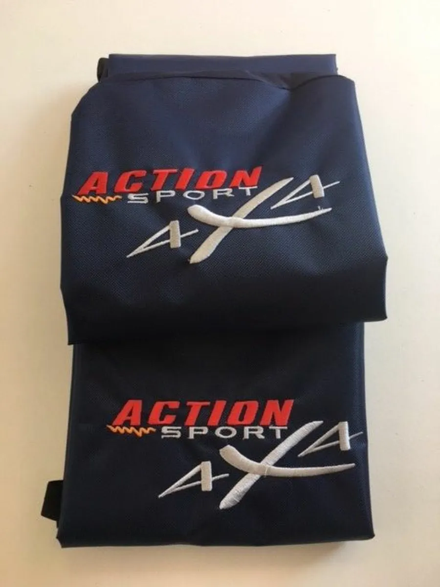 ACTION SPORT 4×4 HEAVY DUTY SINGLE SEAT COVER BLUE - Image 1