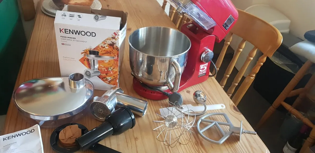 Kenwood Chef Mixer and attachments - Image 4