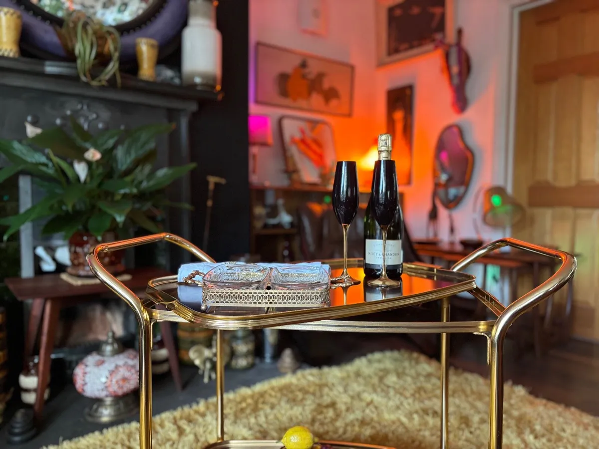 Mid Century Hostess Trolley - Image 1