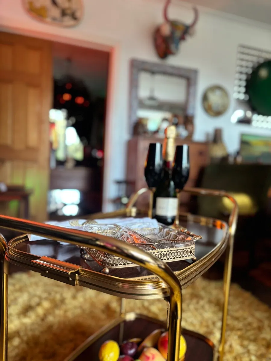 Mid Century Hostess Trolley - Image 3