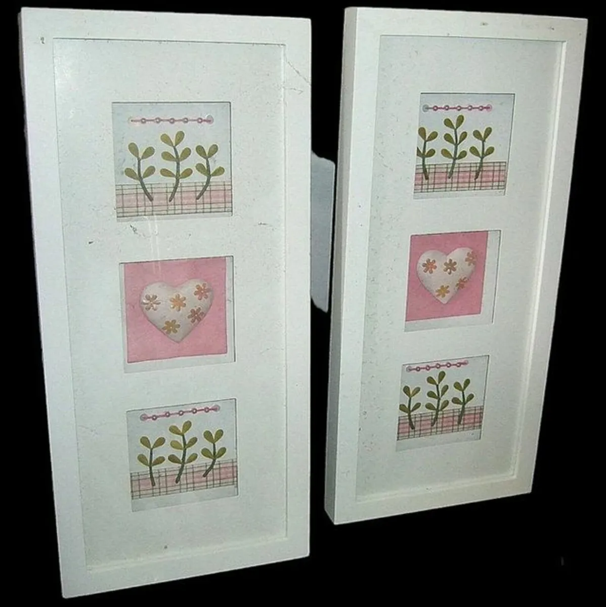 BNIB Duo Harrods 'The Charm' Textured Pictures - Image 1