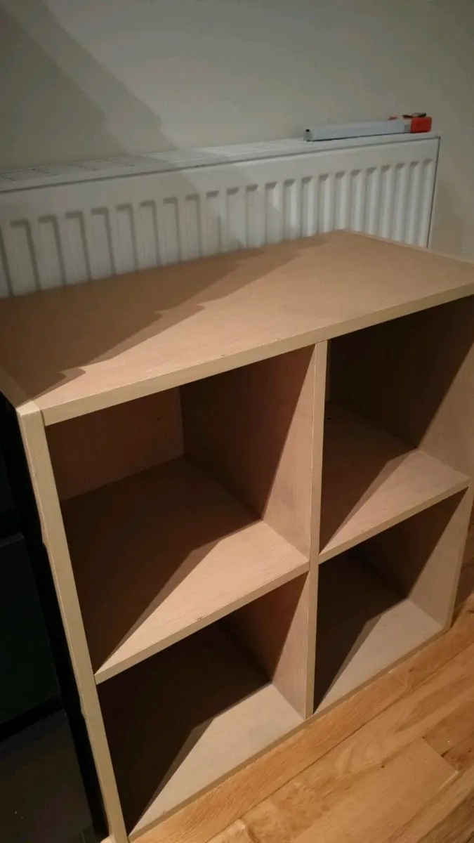 4 Tier Cube Bookcase - Image 1