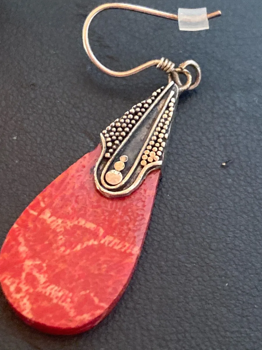 Sterling Silver drop earrings - Image 2