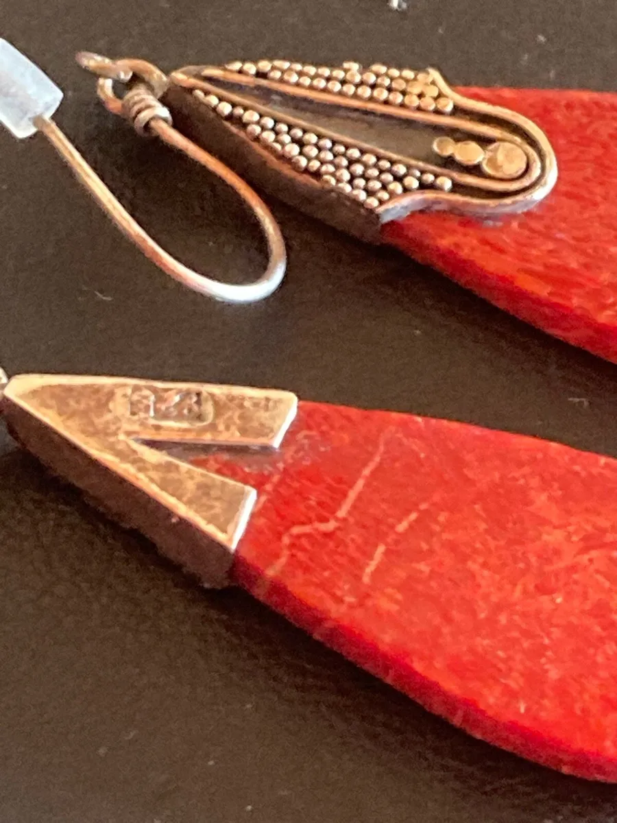 Sterling Silver drop earrings - Image 3