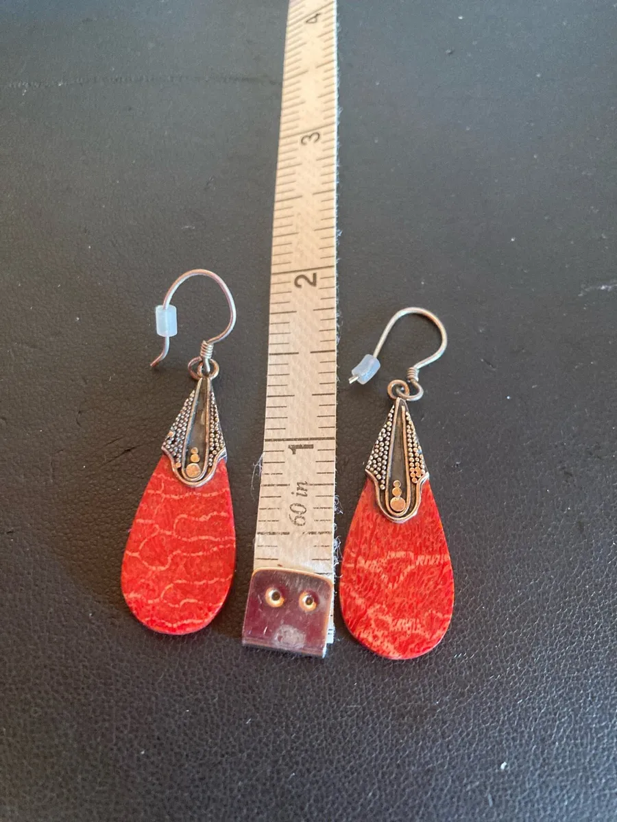 Sterling Silver drop earrings - Image 4