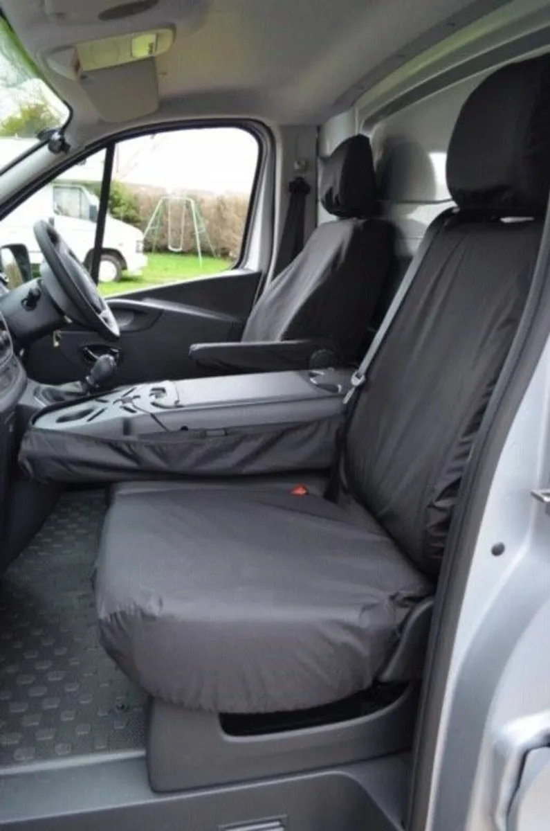 RENAULT TRAFIC HEAVY DUTY SEAT COVERS - Image 1