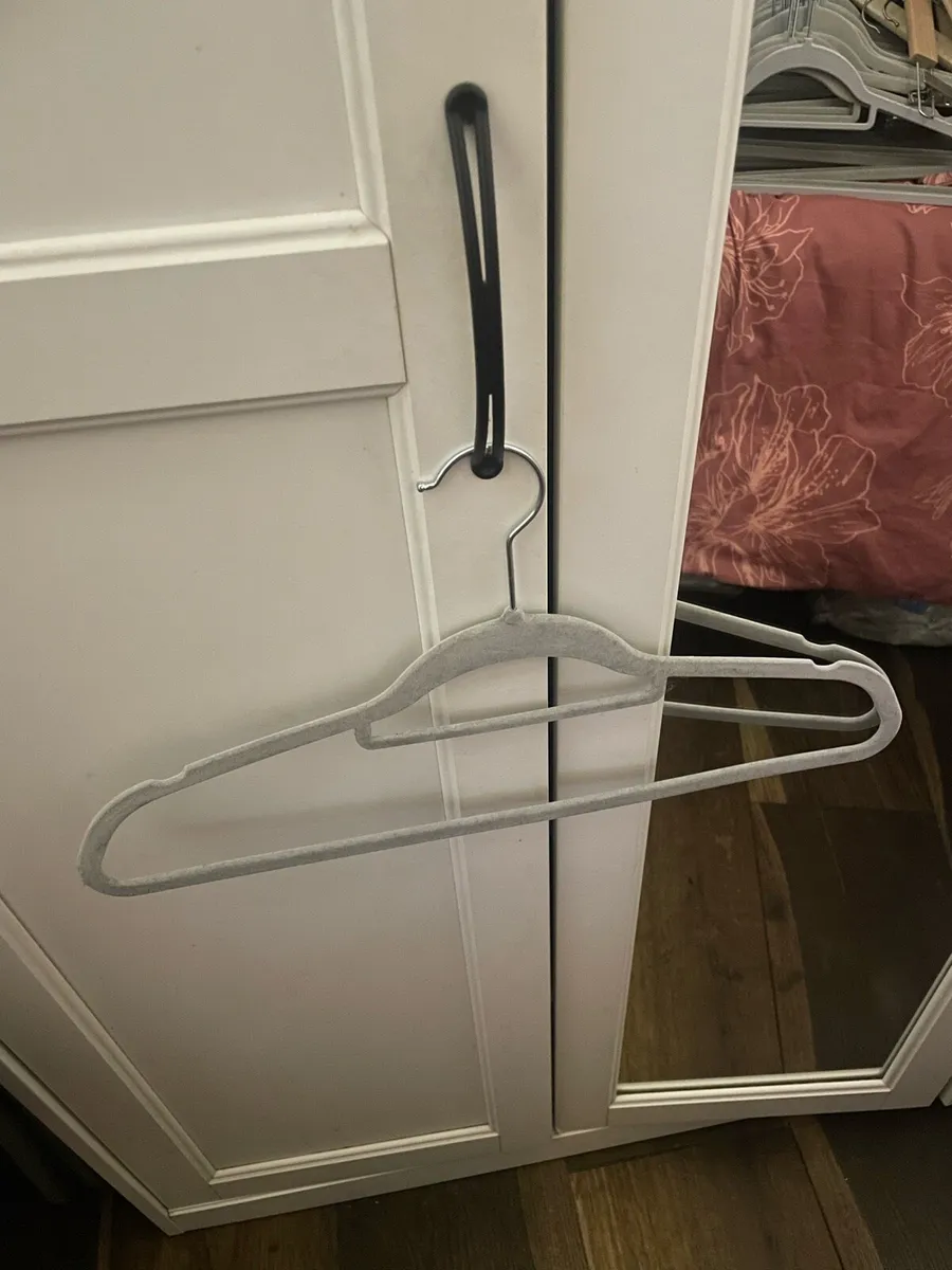 40 Wood and Grey Hangers - Image 2