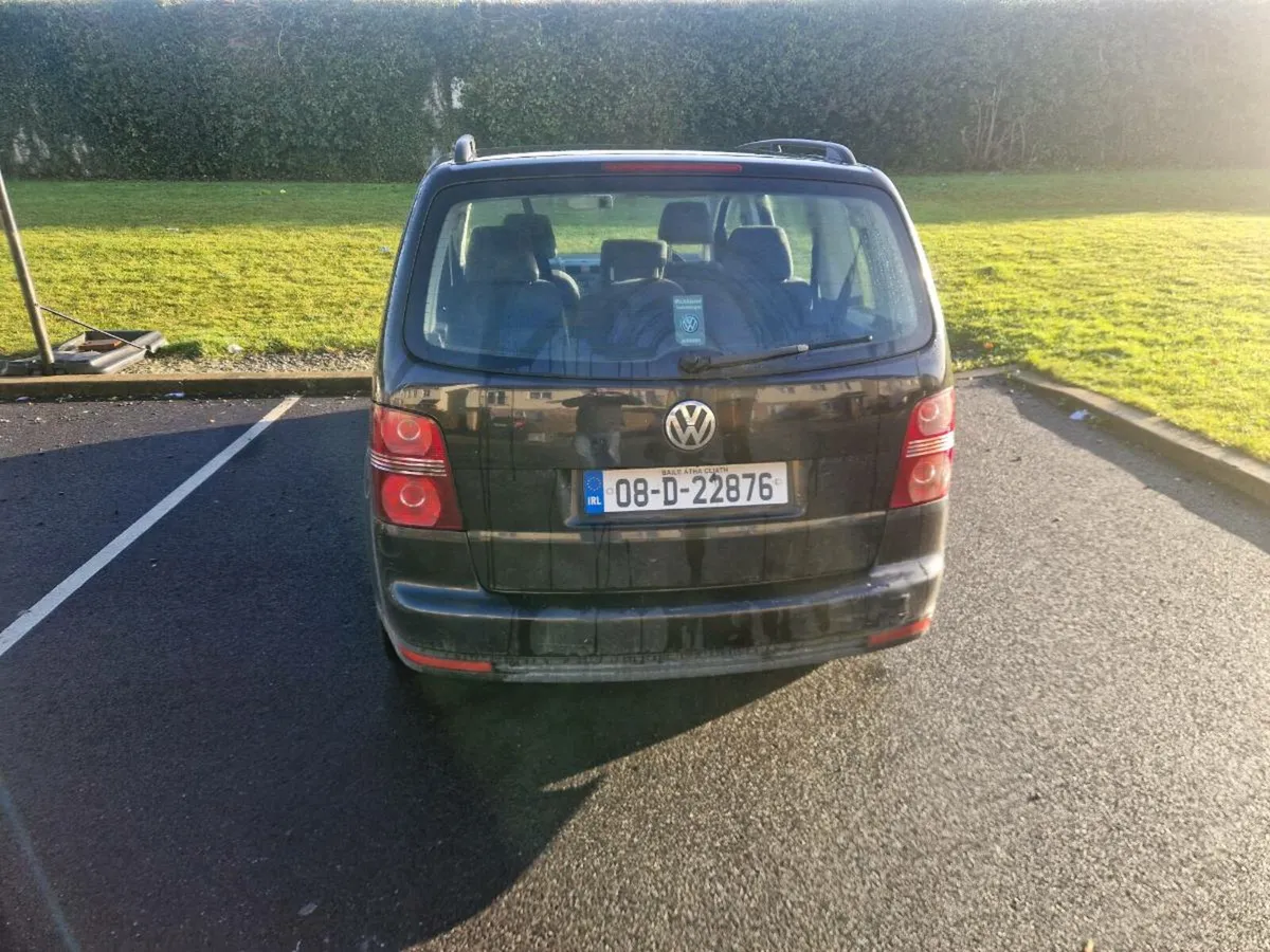 2008 vw touran 1.6 nct 02/26 tax 02/26 - Image 4