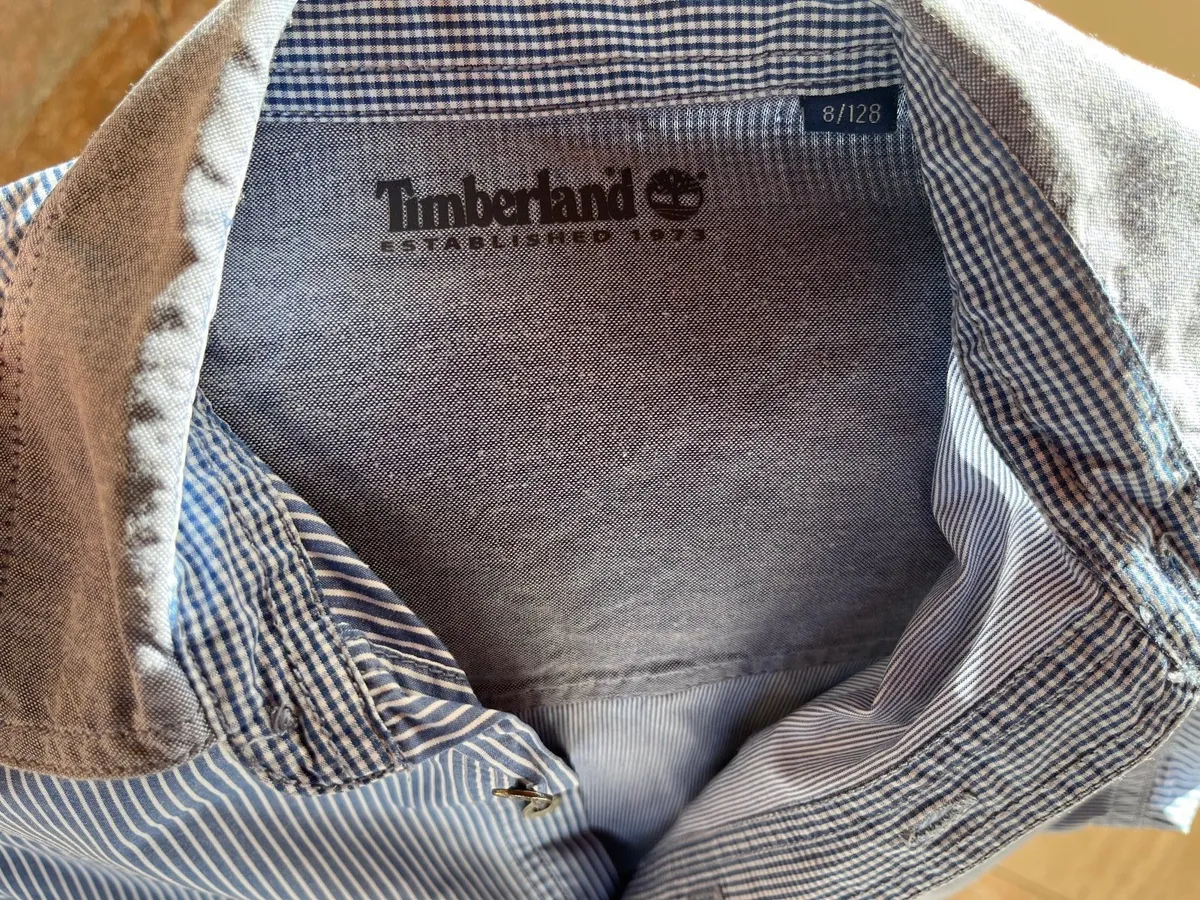 Boys timberland shirt - Image 4